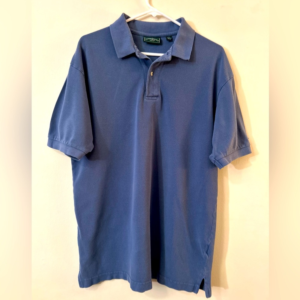 Blue Outerbanks Polo size L